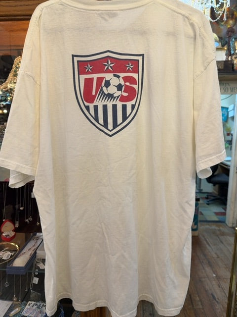 Vintage 90s Nike US Soccer Shirt, X Large