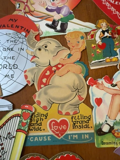 Vintage Valentines cards