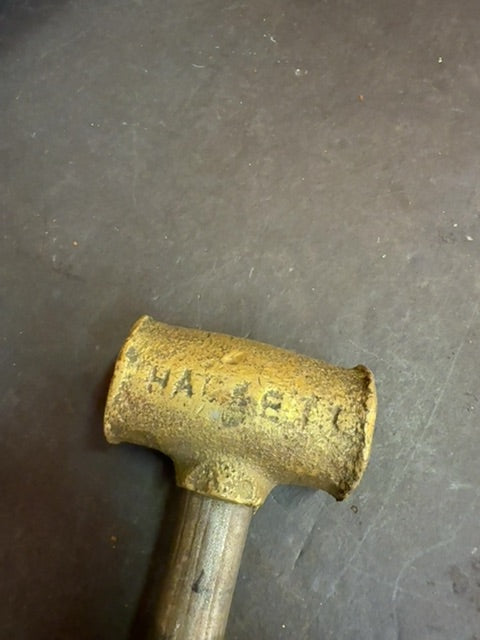 Brass head Haslet hammer