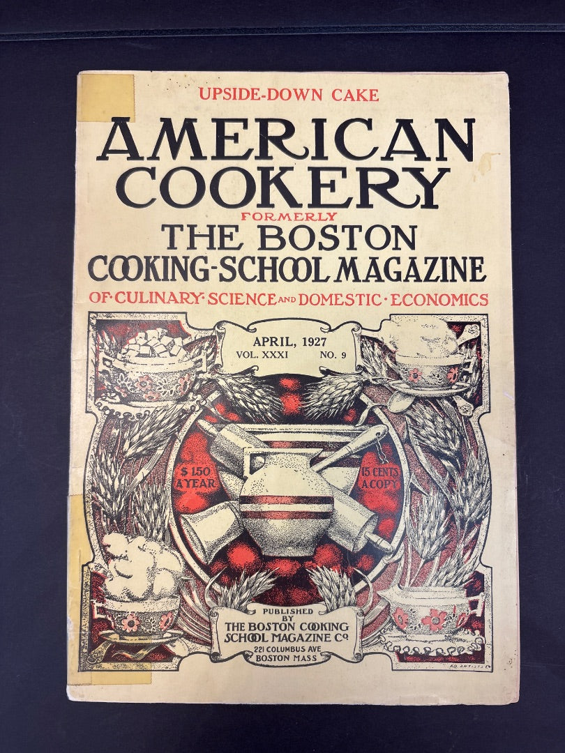 American Cookery - Boston Cooking 4/1927