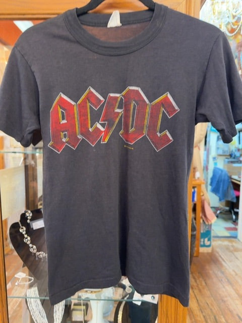 Vintage 70s AC/DC Concert Shirt