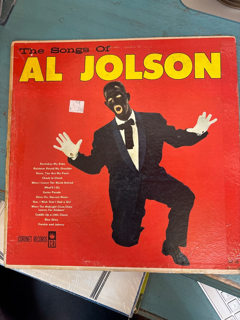 MY13 Songs of Al Jolson