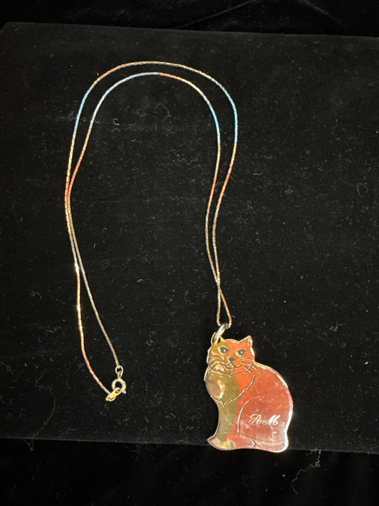 Brass Medallion Neck