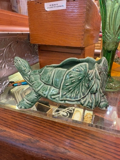 Turtle planter. Mccoy