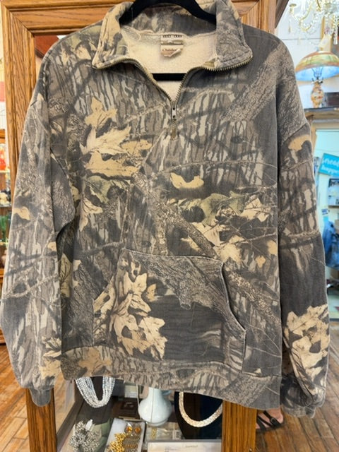 Vintage 90s Camo Sweatshirt