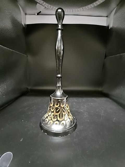 Black Brass Etched Bell