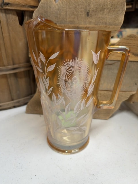 Vtg marigold pitcher