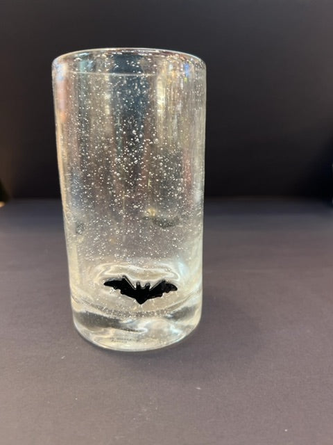 Spider bat Halloween candle holder