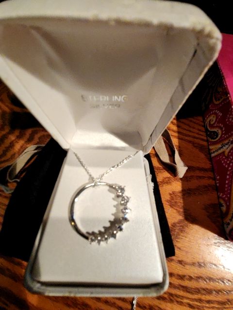 STERLING Bling Necklace