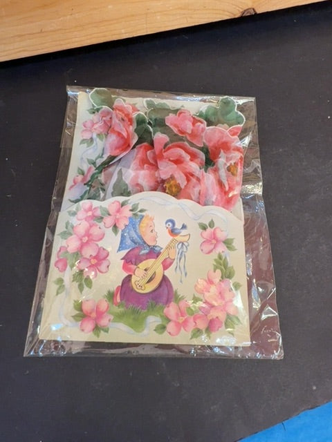 Hankie w/card.   Vintage