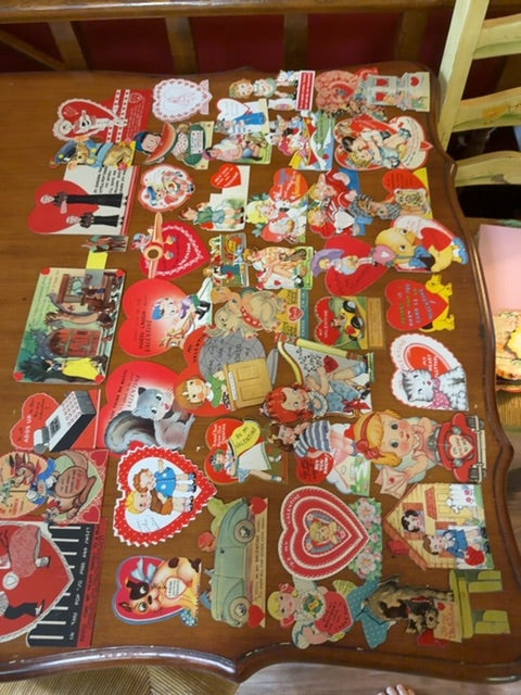 Vintage Valentines cards