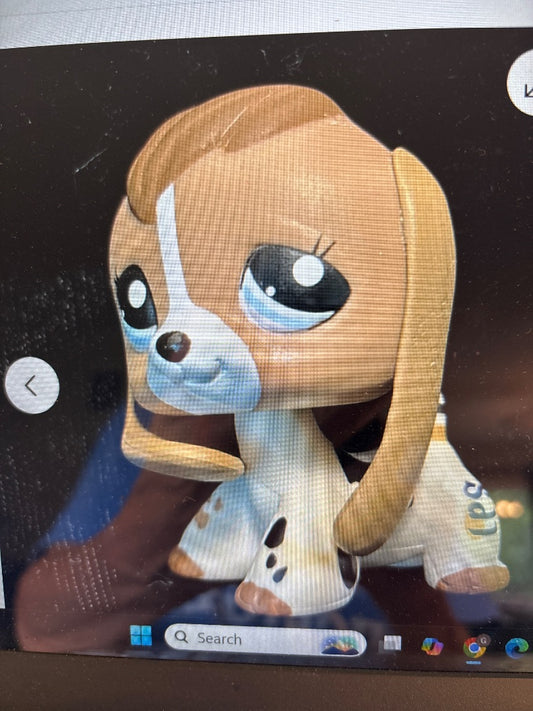 GSK - EBAY LPS BROWN BEAGLE DOG