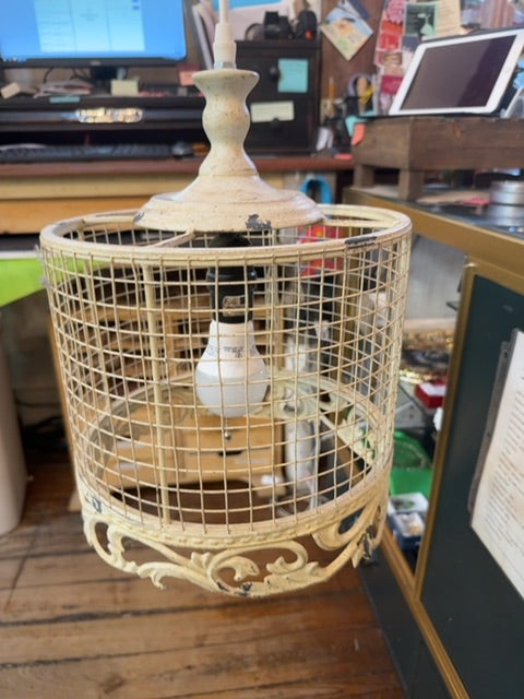 Hanging lamp, 11” round