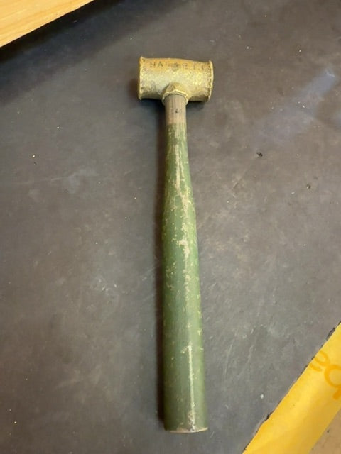Brass head Haslet hammer