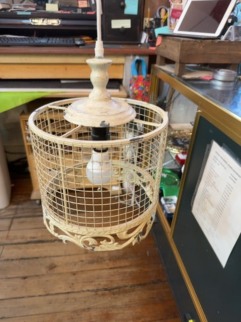 Hanging lamp, 11” round