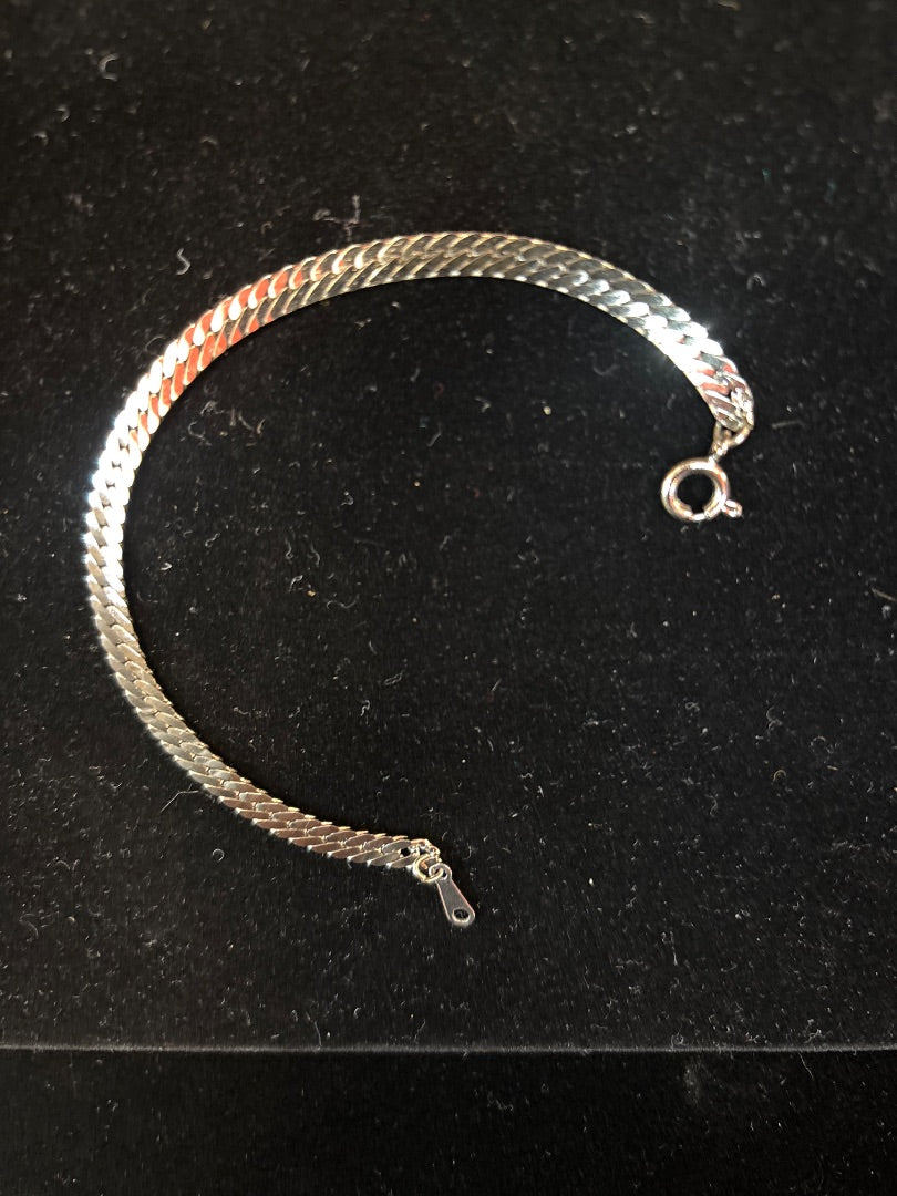 Avon Silver Chain Bracelet