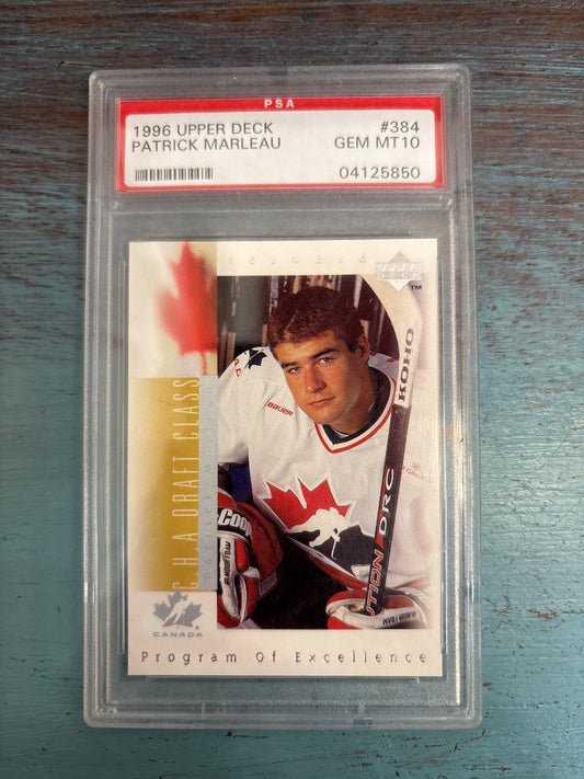 Patrick Marleau 1996 Hockey Sports Card