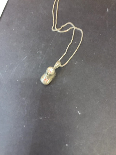 Sterling April Birthstone Necklace