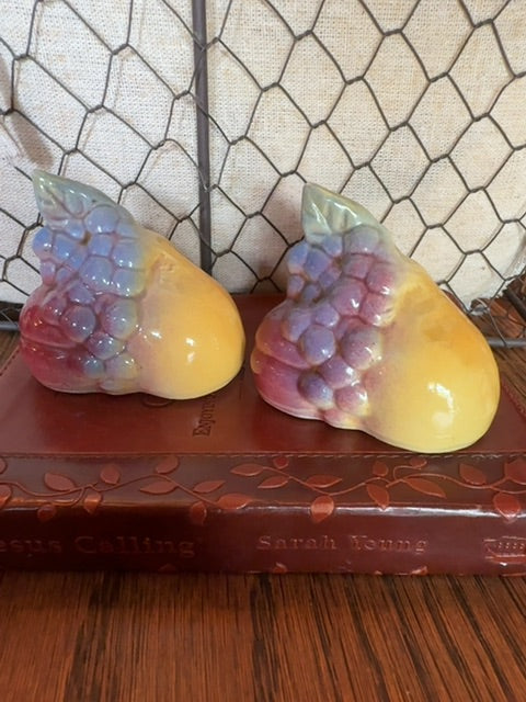 Fruit Pair of Shawnee Salt & Pepper Shakers, 3"