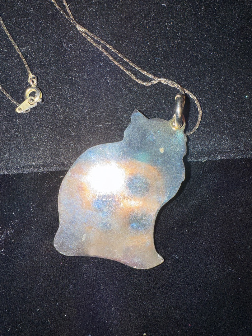 Brass Medallion Neck