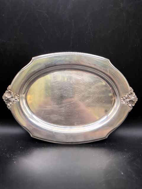 Silver Plated Butter Tray
