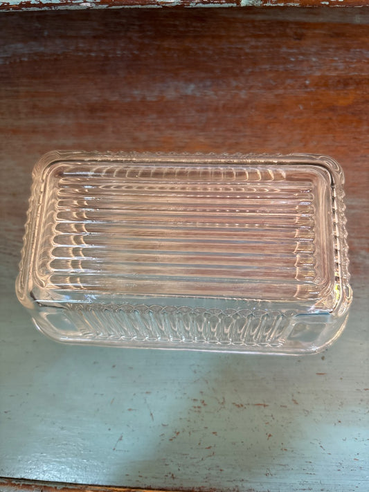 Glass Butter Dish