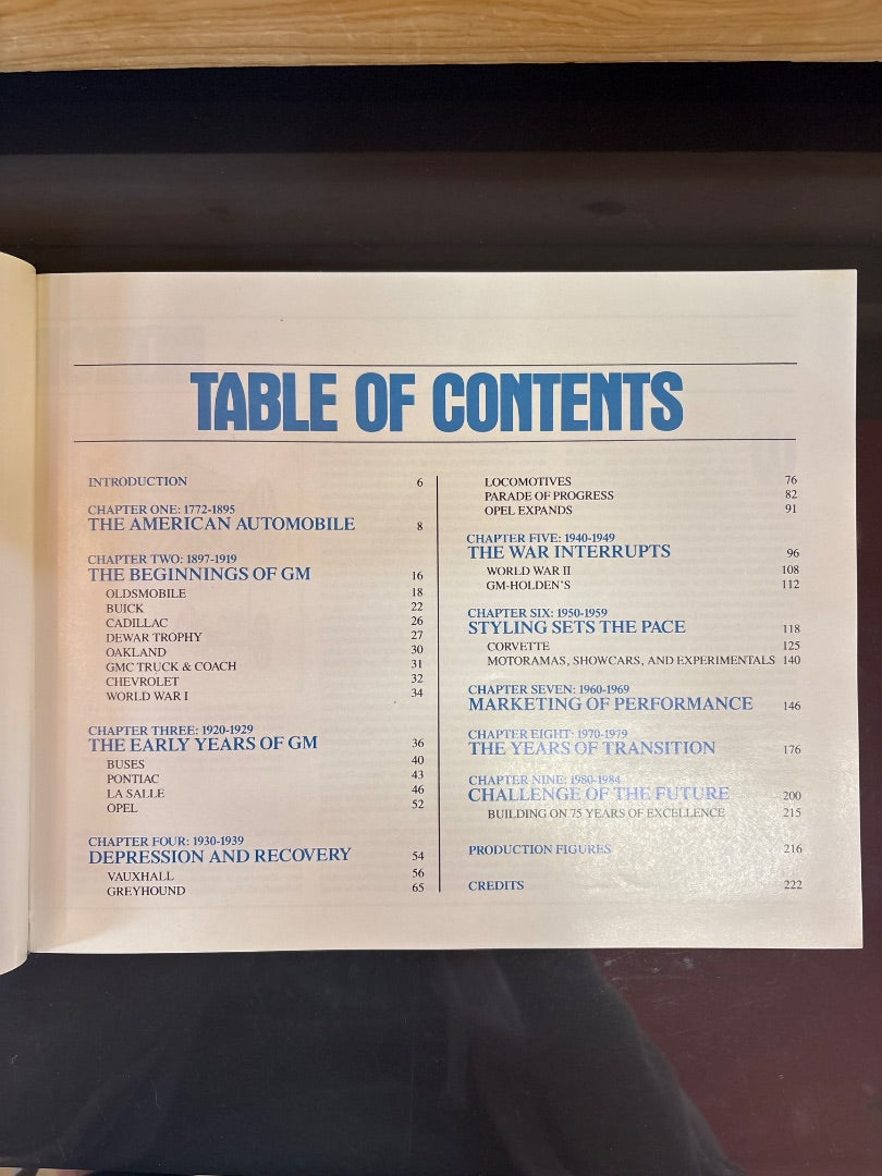 GM first 75 years of transportation products Book