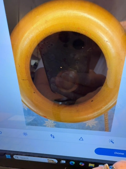 Orange Norleans Chinese Orange Vase