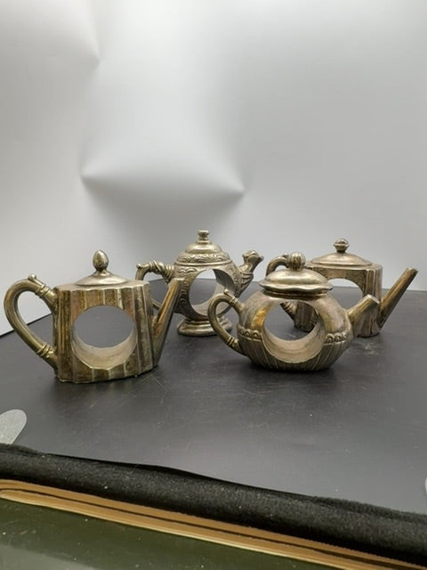 Vintage Goldenger set of napkin holders