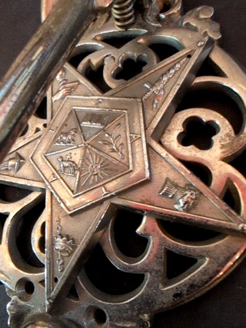 Eastern Star door knocker