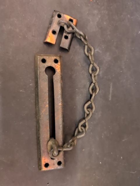Japanned Slide Latch