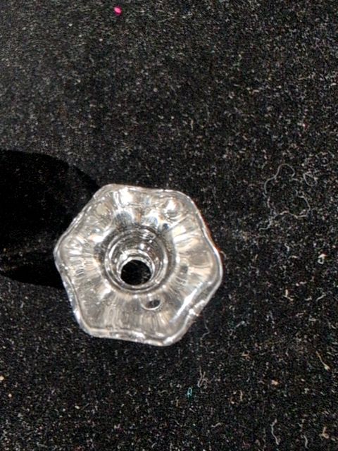 Clear Glass Furniture Knob