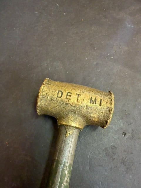 Brass head Haslet hammer