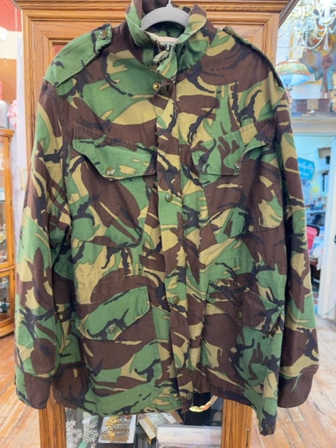 Vintage 80s Camo Jacket