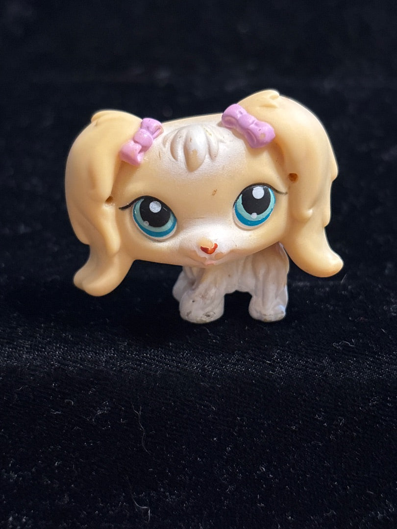 GSK LPS Maltese Dog Pink Ribbons #175