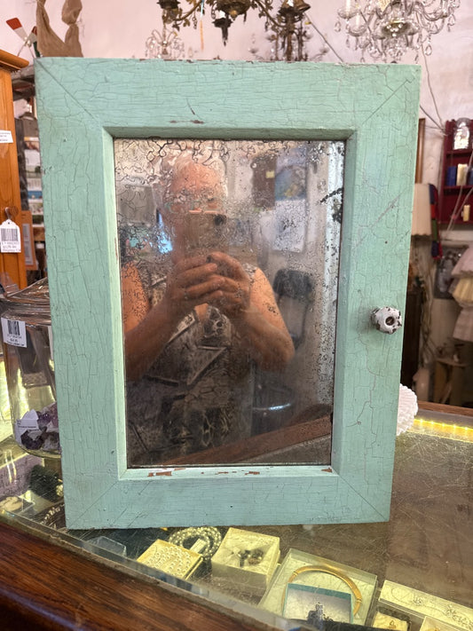 Vintage cabinet, 16”x12”