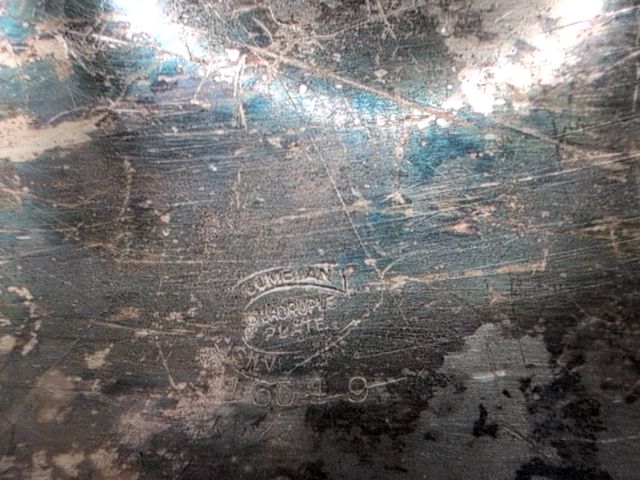 Silver Plate Bread Dish