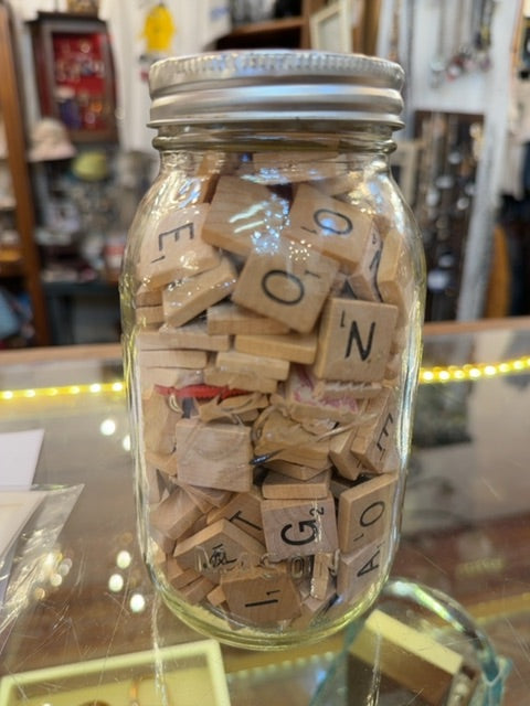 Scrabble letters