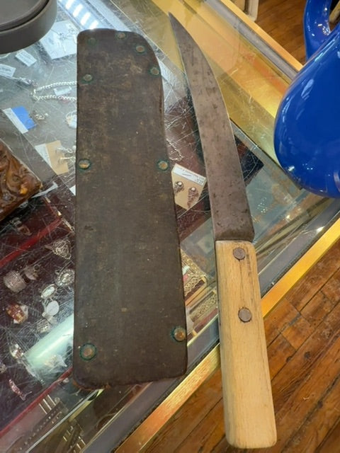 Cert old knife & Sheath