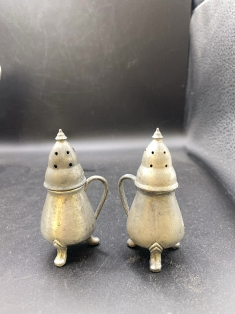 Quaker Pewter Salt & Pepper Shakers