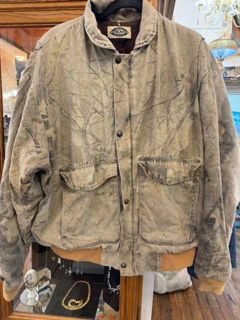 Vintage 90s Camo Jacket