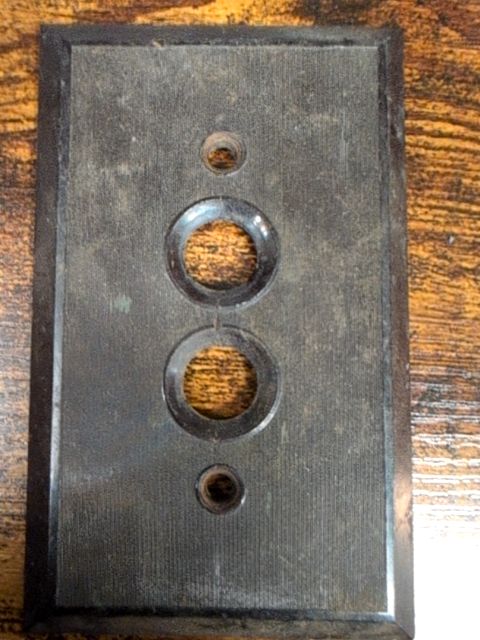 push button Light switch cover