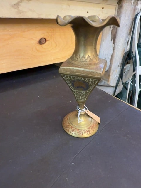 Brass candle holders