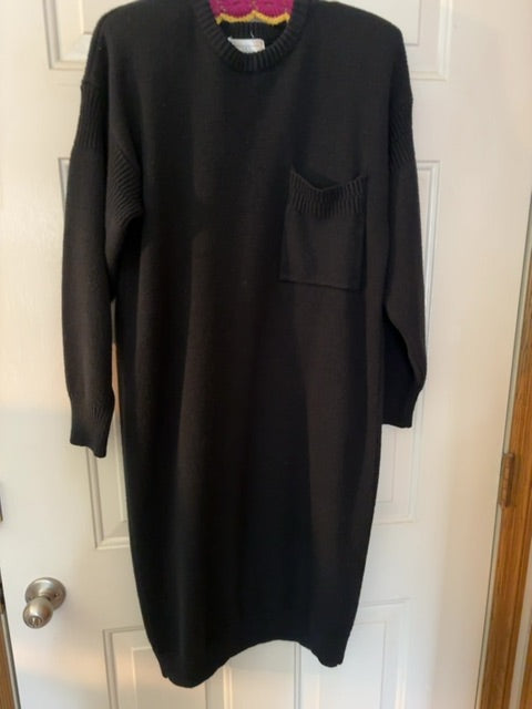 Black LS Dress, Medium