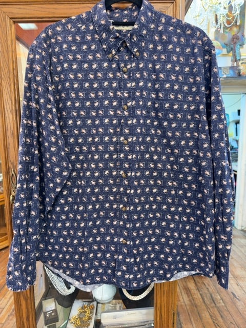 Vintage 90s Fishing Shirt