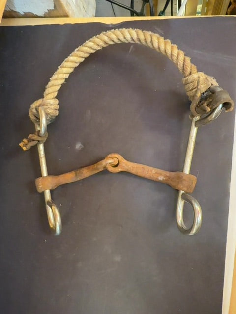 Old snaffle bit for horse