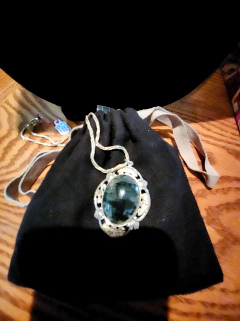 Gold/Sterling Necklace