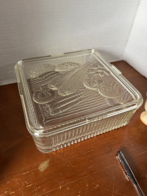 Federal glass refrigerator