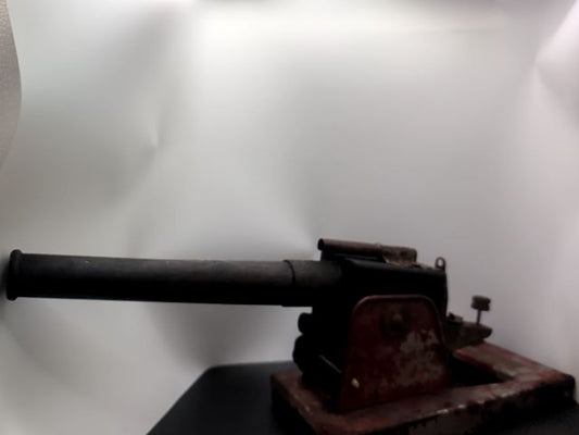 Wood and tin artillery toy