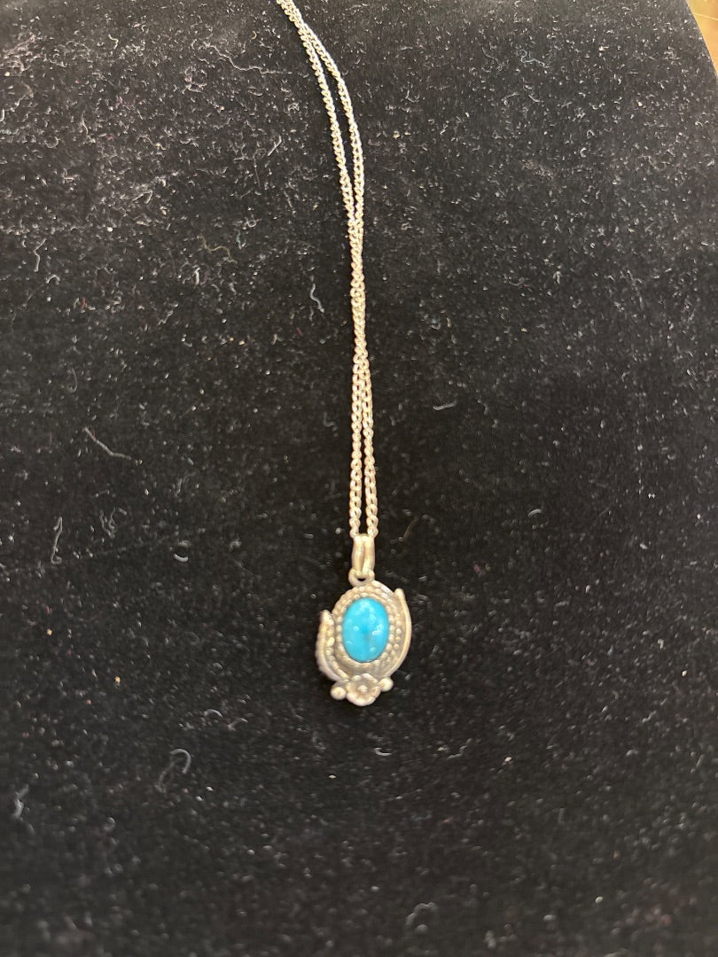 Sterling Navajo Necklace